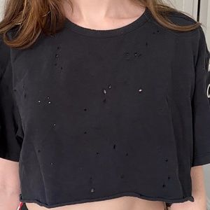 Cropped t-shirt